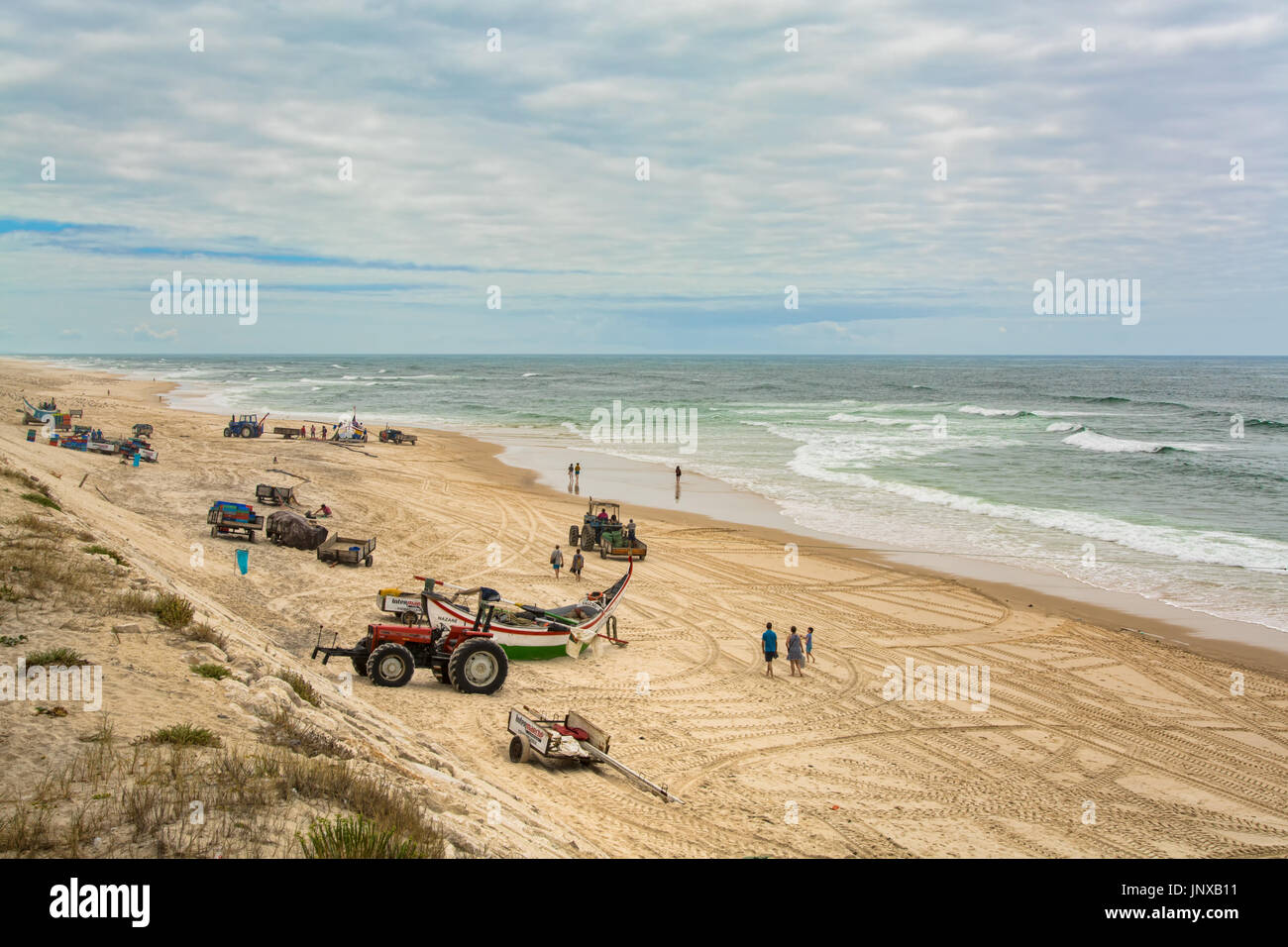 Leiria, Portugal. 26 Juni 2017.Vieira de Leiria Strand in Leiria.  Leiria, Portugal. Foto: Ricardo Rocha. Stockfoto