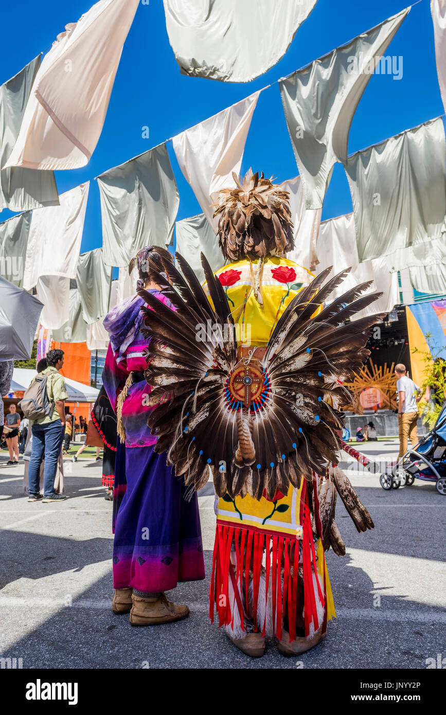 Vancouver, Kanada. 30. Juli 2017. Abschlussfeier an der Trommel ist Calling Festival, Kanada 150 Ereignis, Larwill Park, Vancouver, British Columbia, Kanada. Bildnachweis: Michael Wheatley/Alamy Live-Nachrichten Stockfoto