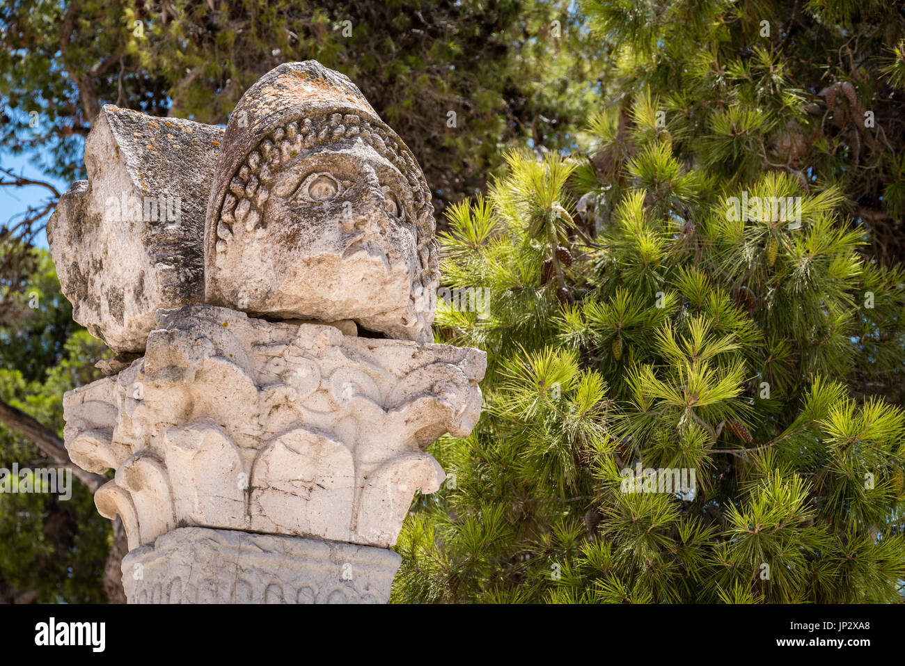 Römische Statue, Tunis Stockfoto