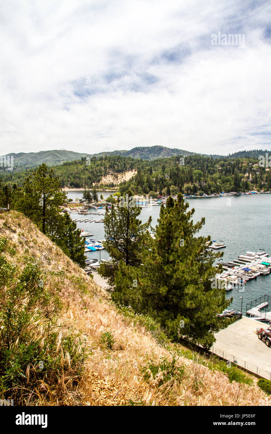Szenen von Lake Arrowhead Kalifornien USA Stockfoto