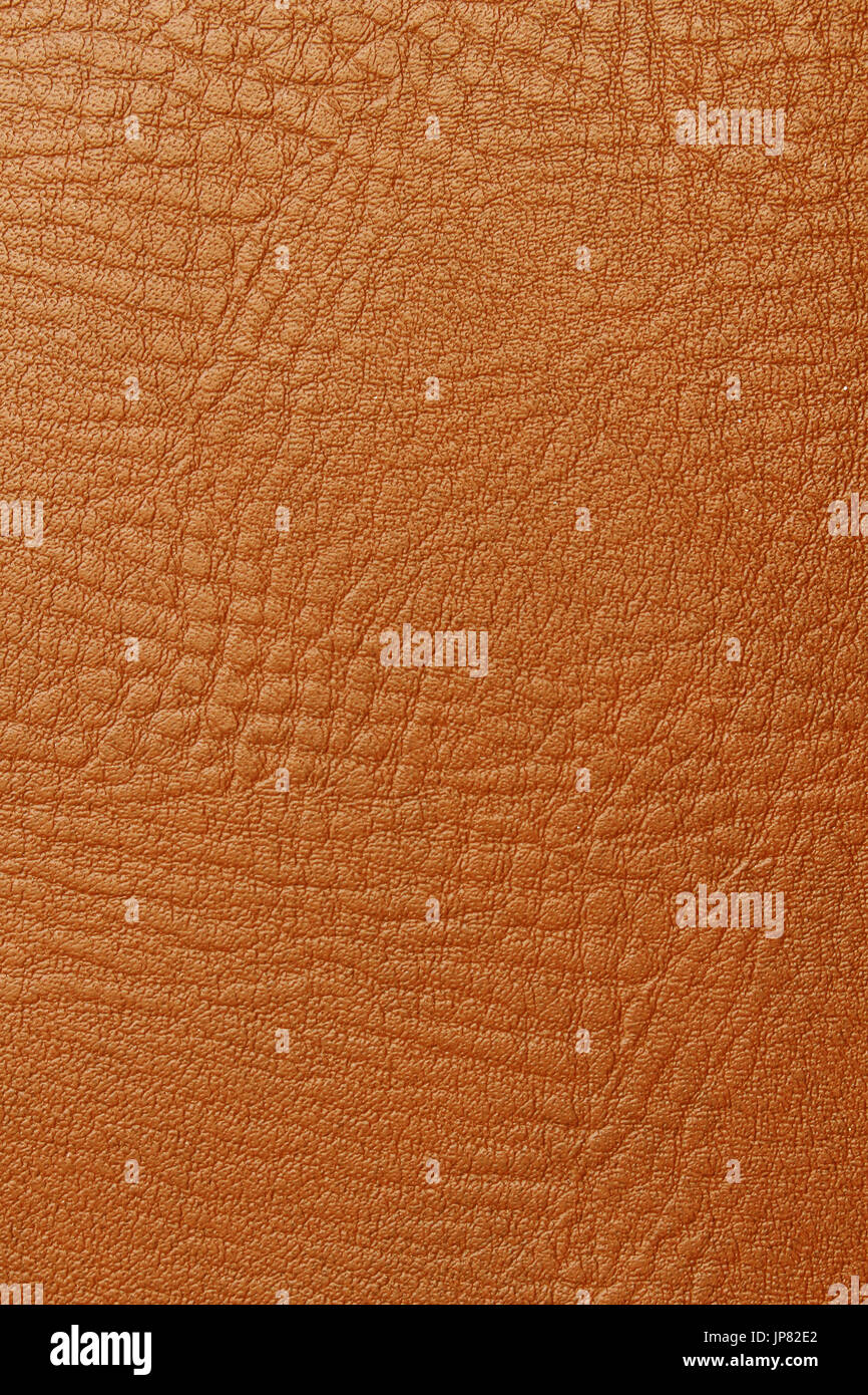 Orange Textur Leder Haut Hintergrund Stockfoto