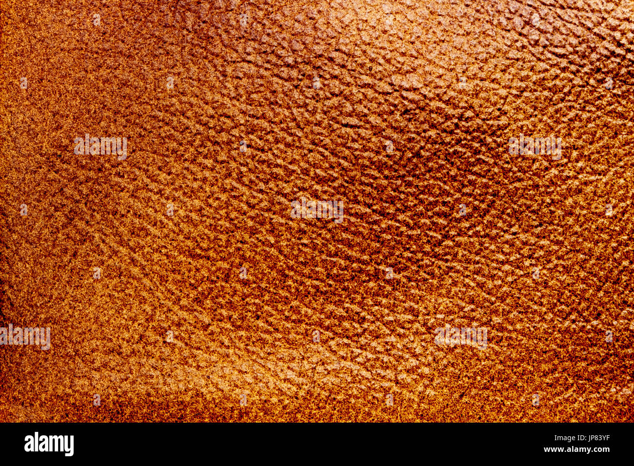 Orange Textur Leder Haut Hintergrund Stockfoto
