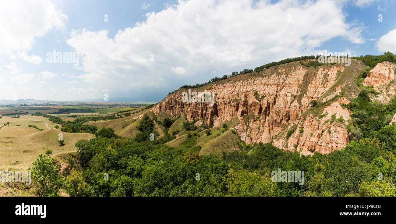 Rapa Rosie, geschützten Bereich und ein Naturdenkmal, eine geologische und botanische Reserve in Rumänien Stockfoto