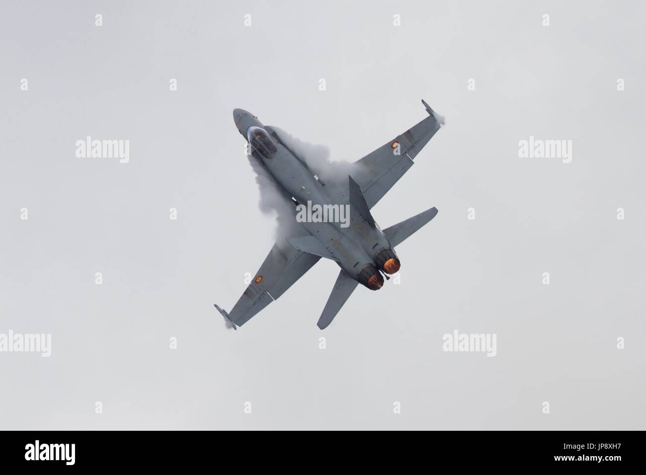 Spanischen EF-18 Uhr Hornet Stockfoto