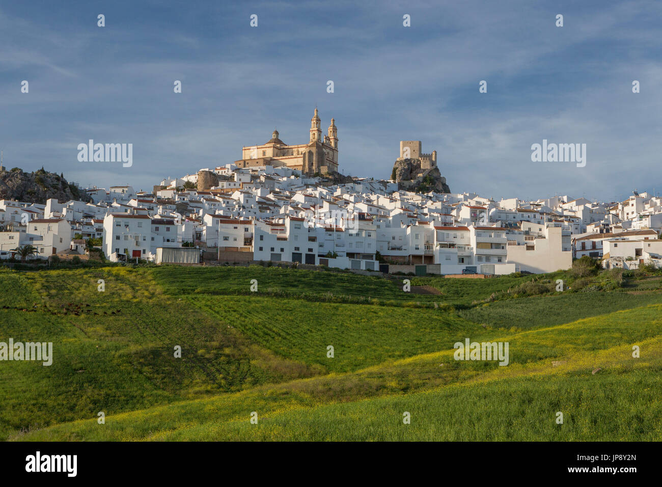 Spanien, Andalusien, Provinz Cadiz, Olvera Stadt, Stockfoto