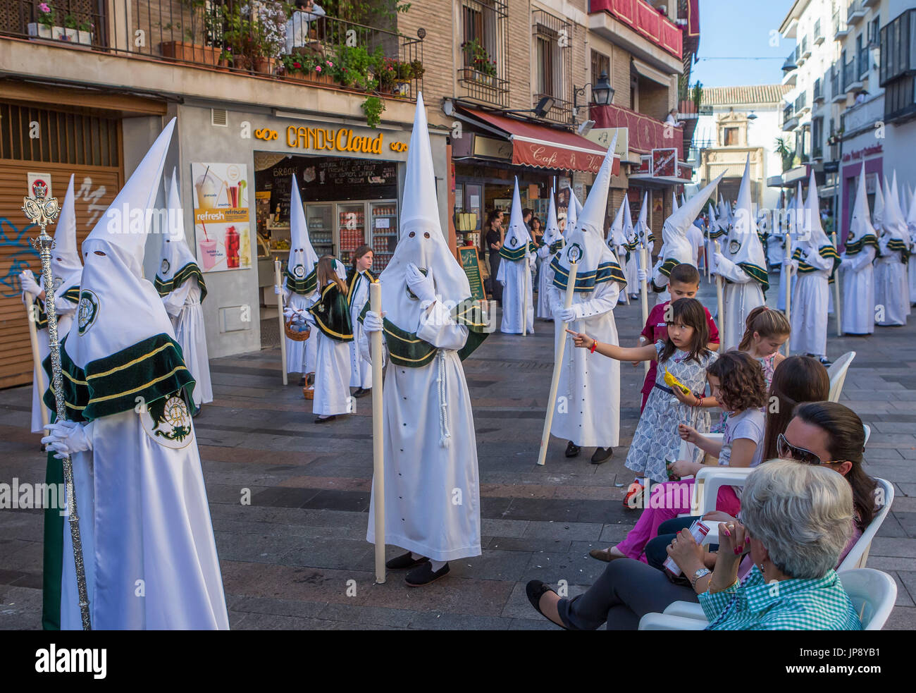 Spanien, Andalusien, Cordoba City, Karwoche parade Stockfoto