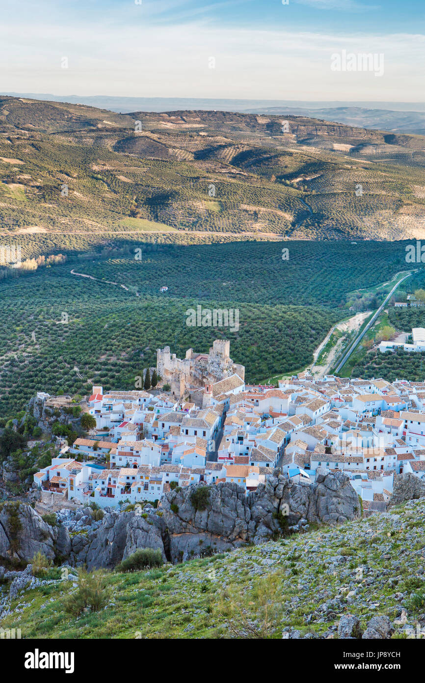 Spanien, Andalusien, Provinz Córdoba, Zuheros Stadt, Stockfoto