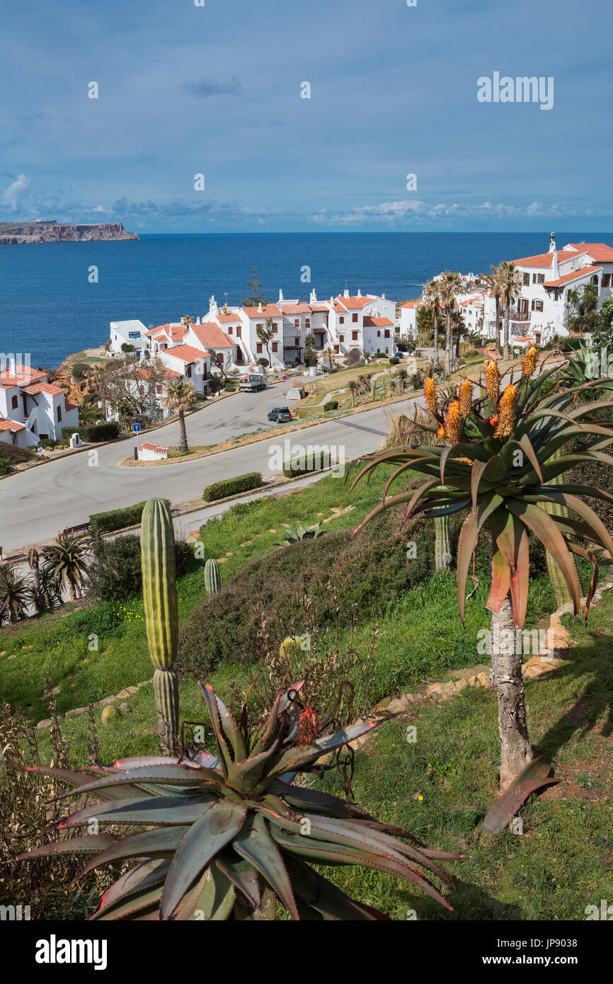 Spanien, Balearen Insel Menorca, Fornells Stockfoto