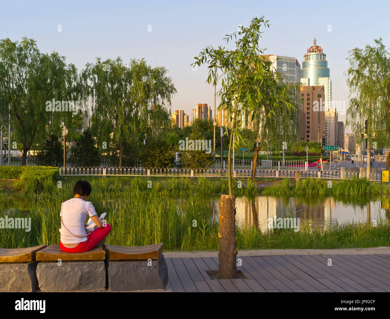 Reding, Peking, China Stockfoto