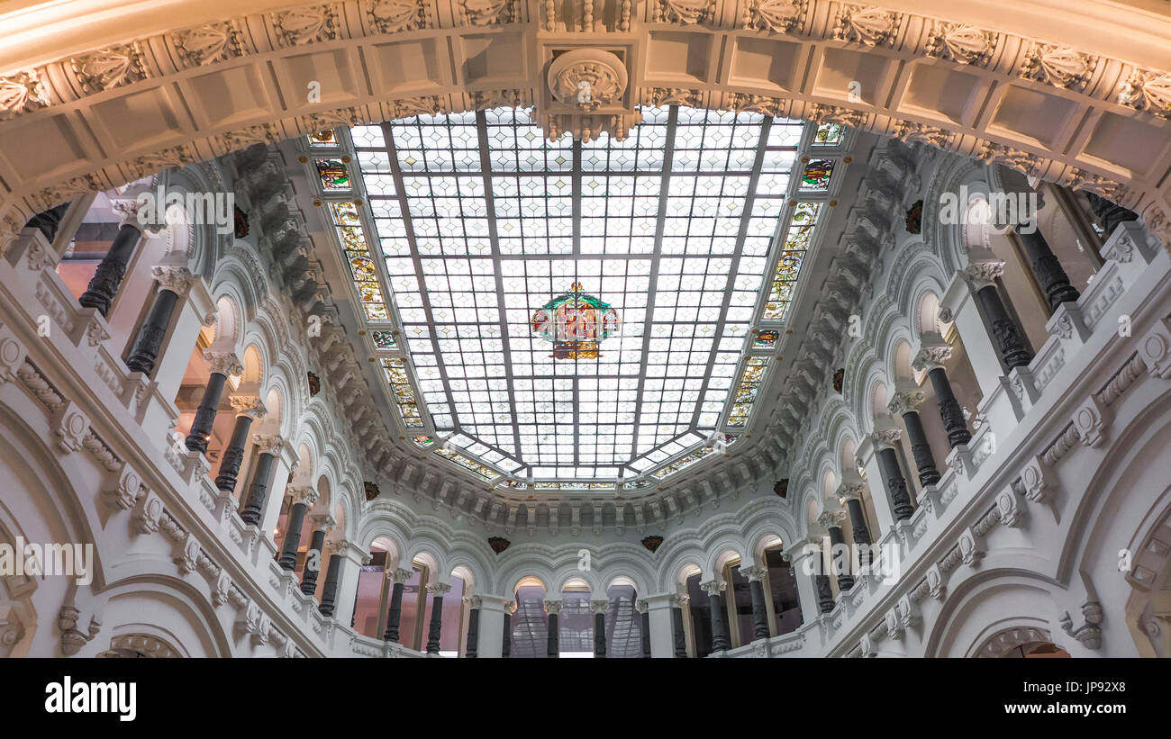 Die City Hall, Madrid, Spanien, Stockfoto