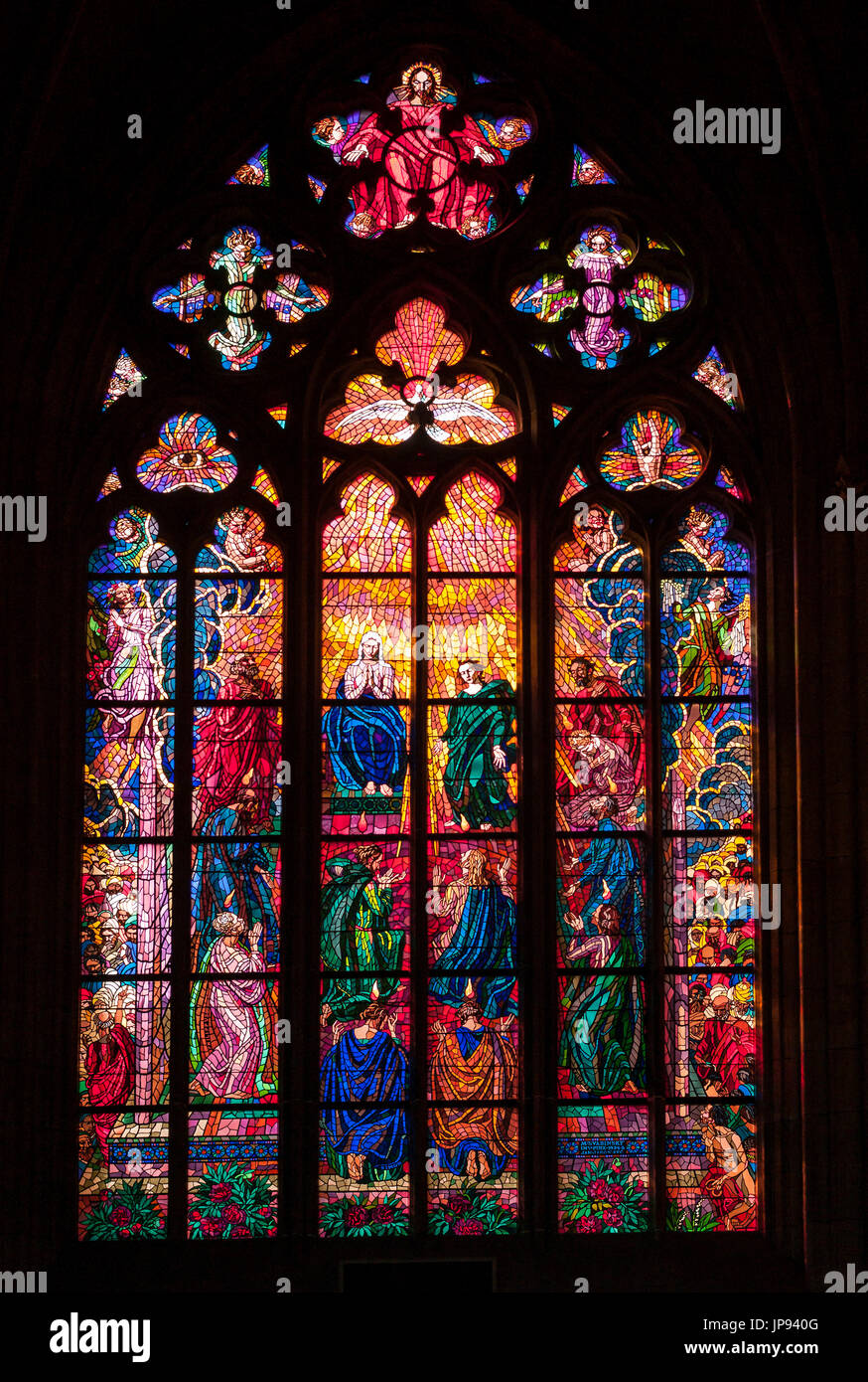 Kapelle des St. Ludmila, St.-Veits-Dom, Stockfoto