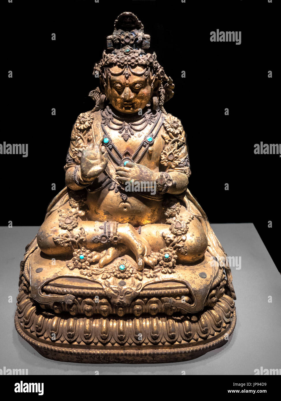 Statue von Birwapa, (1368-1644) die Hauptstadt Museum, Peking, China Stockfoto