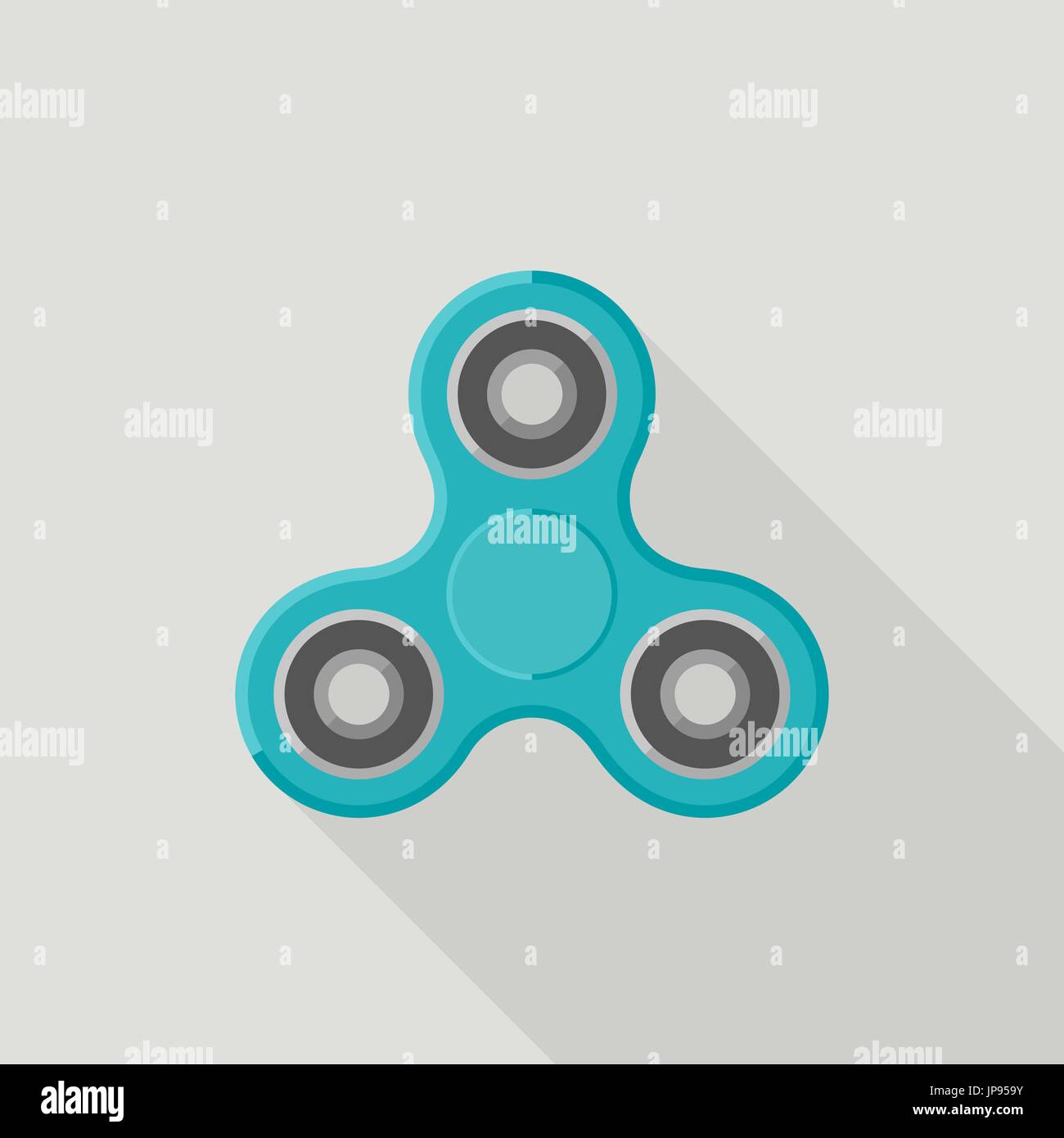 Spinner-flach-Symbol. Stock Vektor