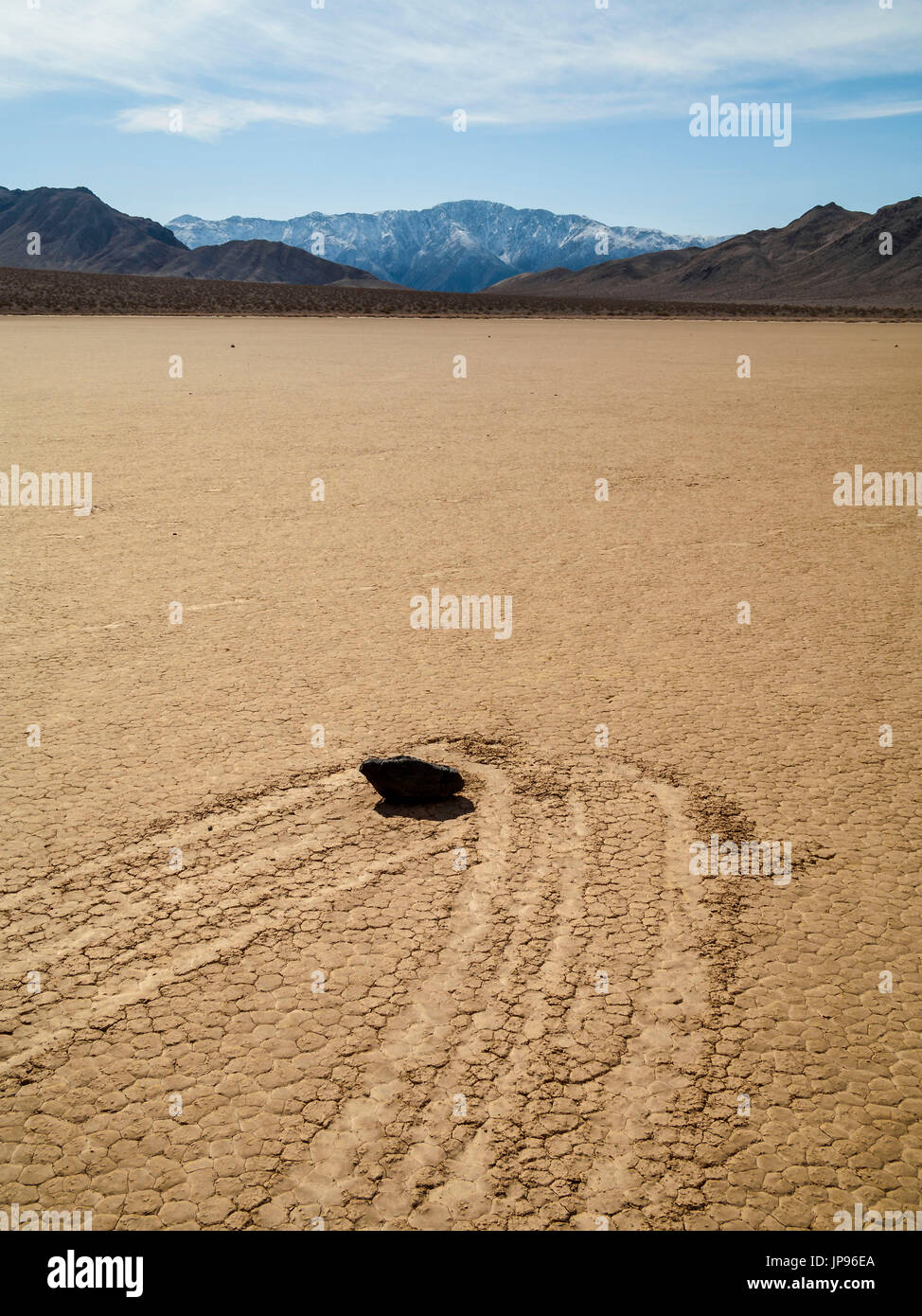 Der Racetrack, Death Valley National Park, USA Stockfoto