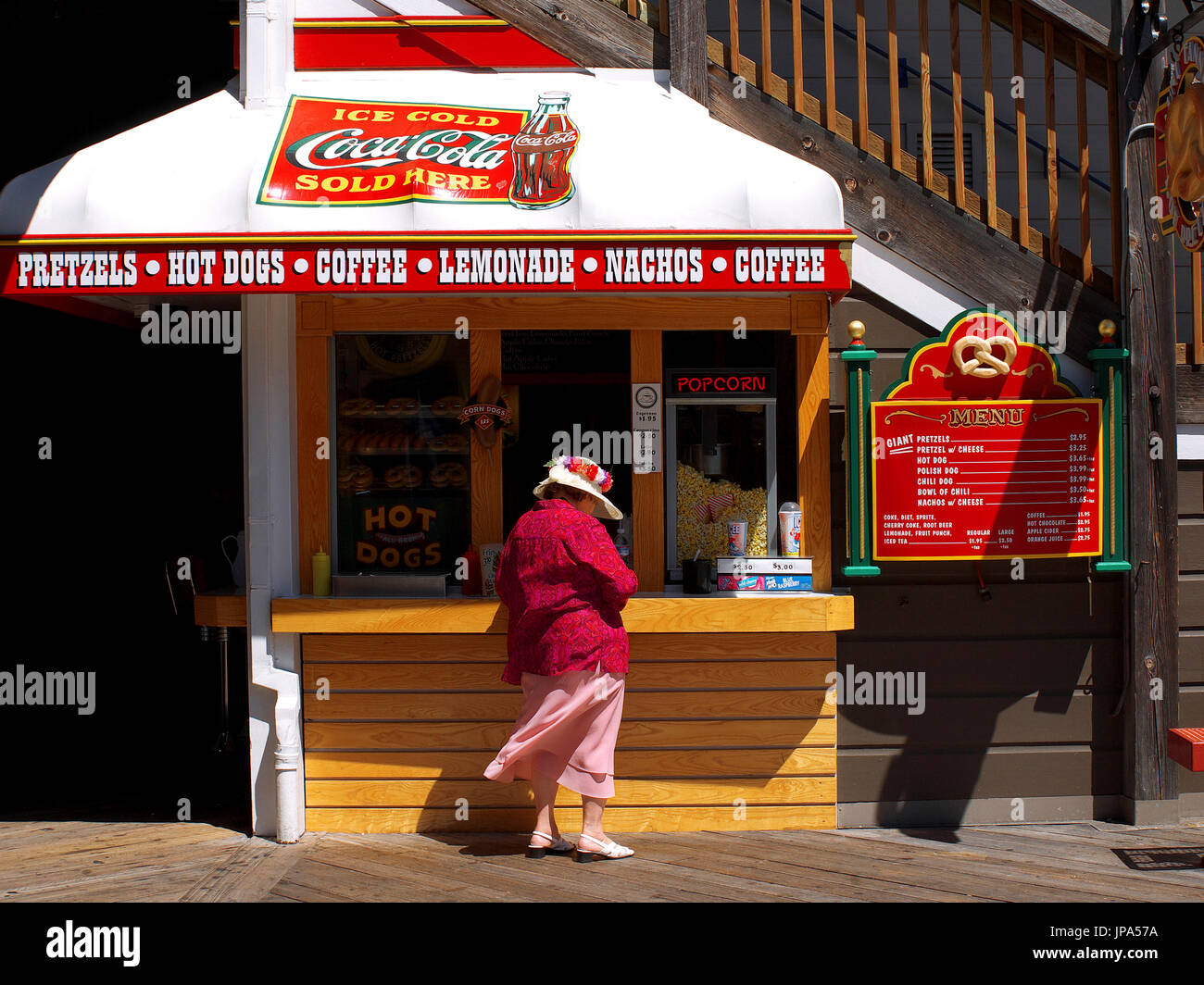 Am Pier 39, San Francisco, USA Stockfoto