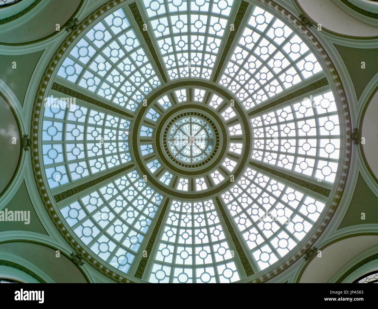 Decke, Westfield Shopping Center, San Francisco, Kalifornien, USA Stockfoto