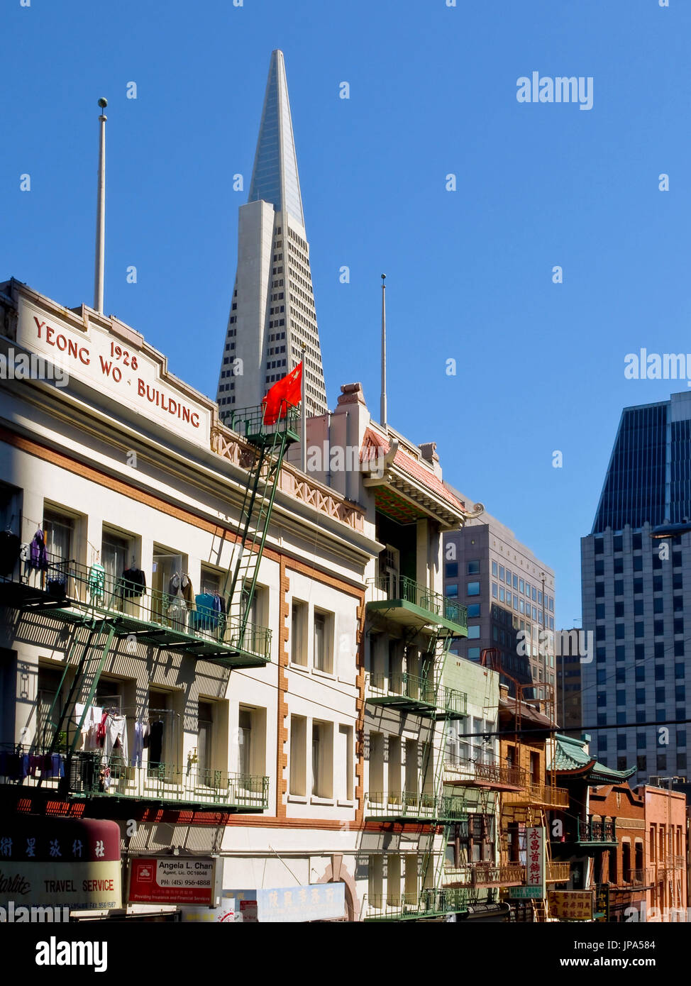 Chinatown, San Francisco, Kalifornien, USA Stockfoto