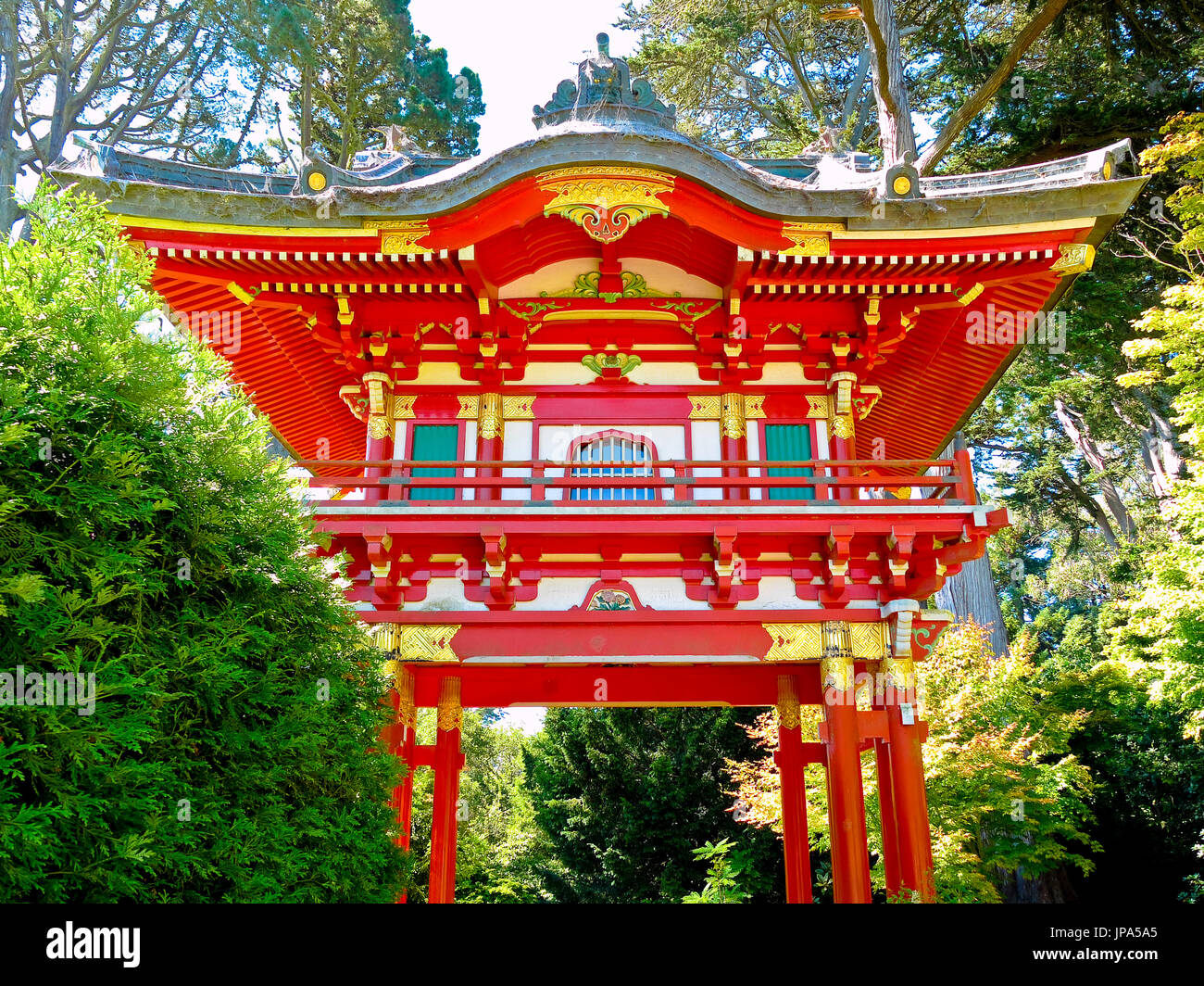 Pagode, Golden Gate Park, San Francisco, Kalifornien, USA Stockfoto