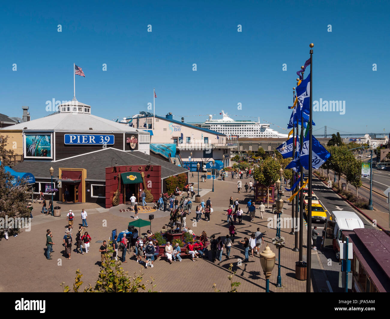 Pier 39, San Francisco, USA Stockfoto