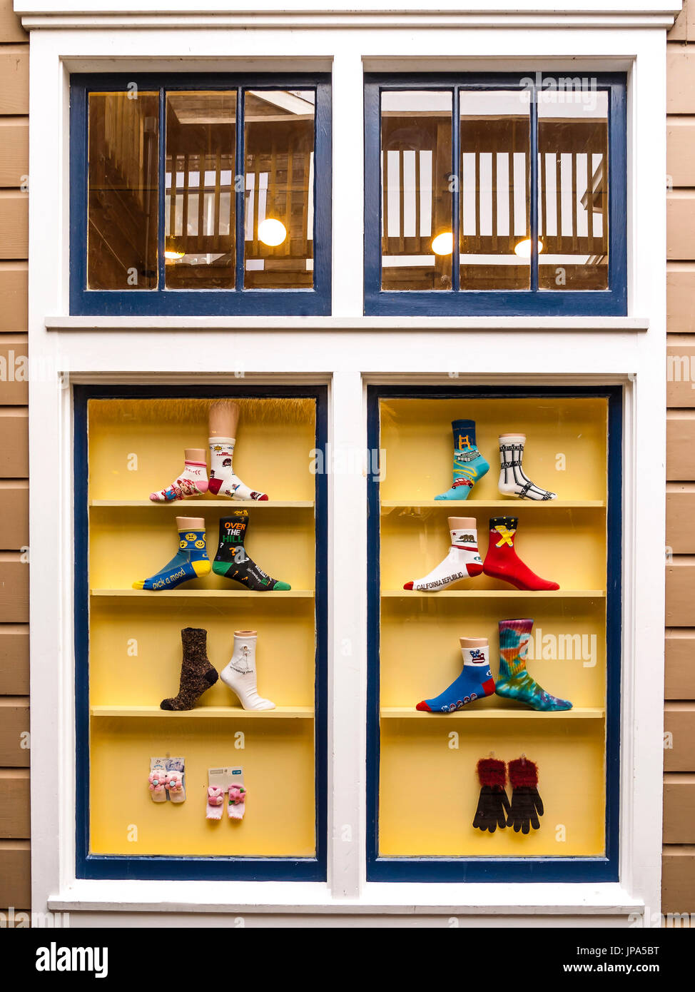 Schaufenster, San Francisco, USA Stockfoto