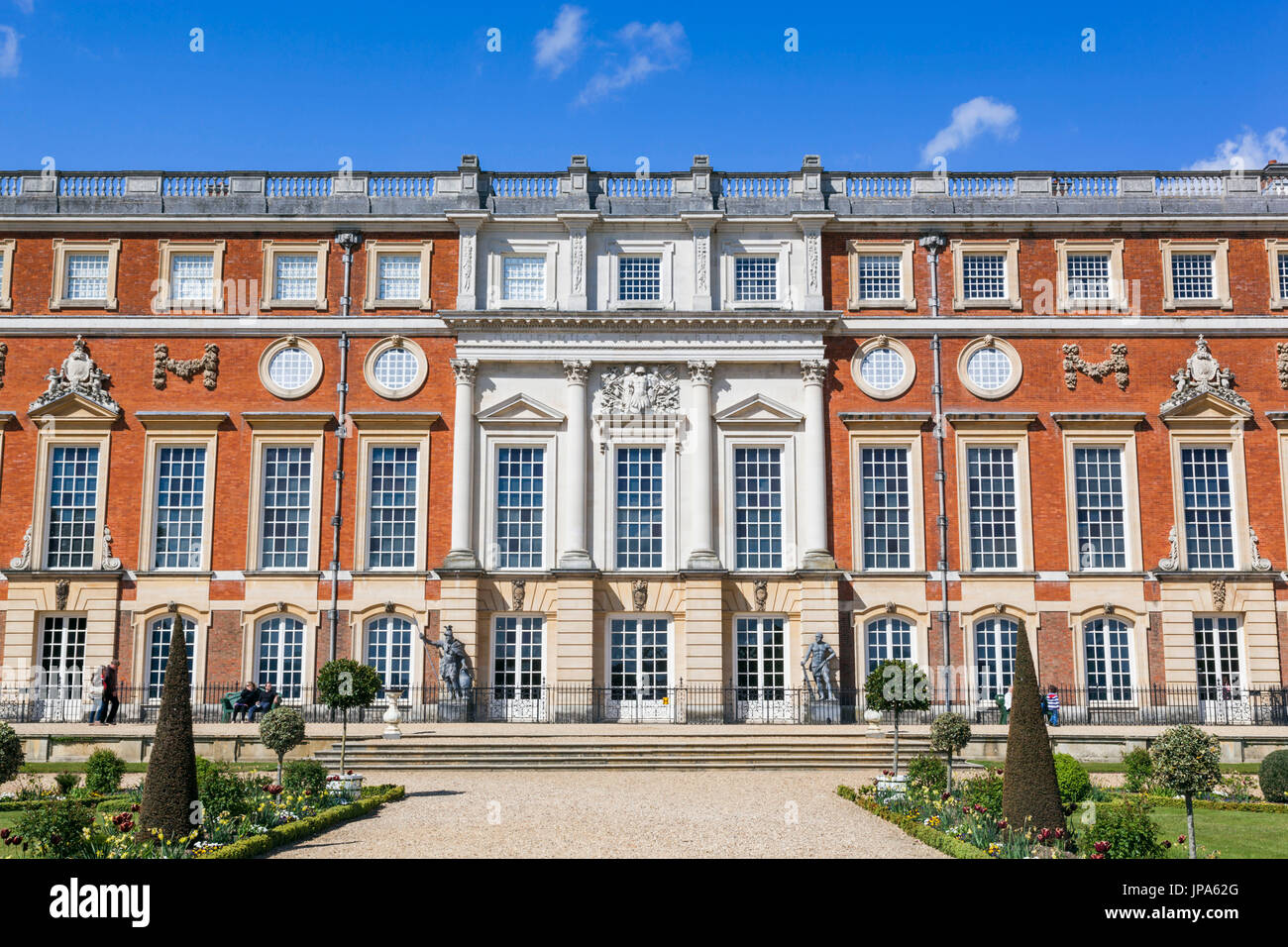 England, Middlesex, London, Kingston-upon-Thames, Hampton Court Palace, den Schlosspark Stockfoto