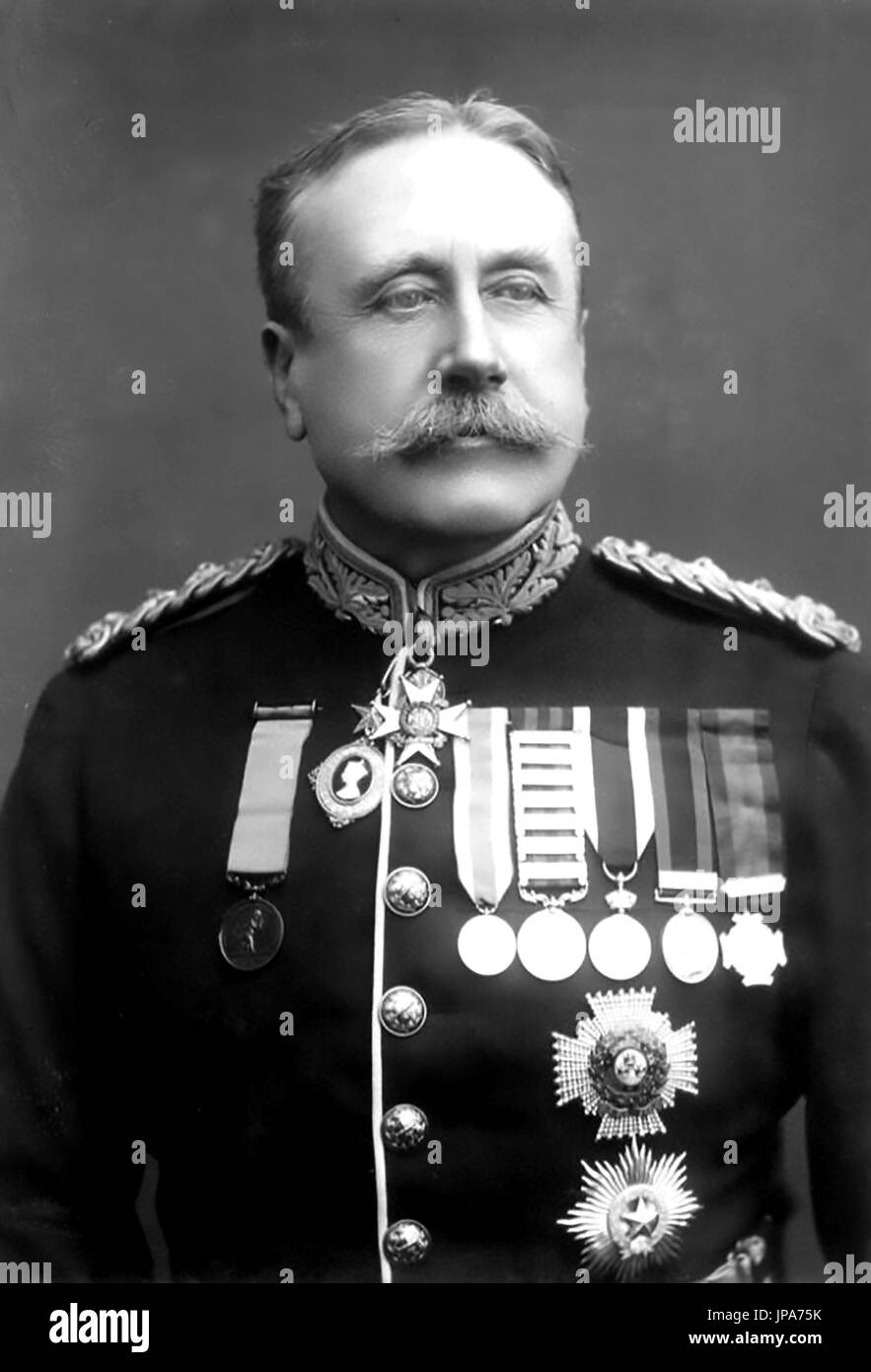 WILLIAM LOCKHART (1841-1900) britische indische Armeeoffizier im Jahr 1898. Foto: Bassano Stockfoto