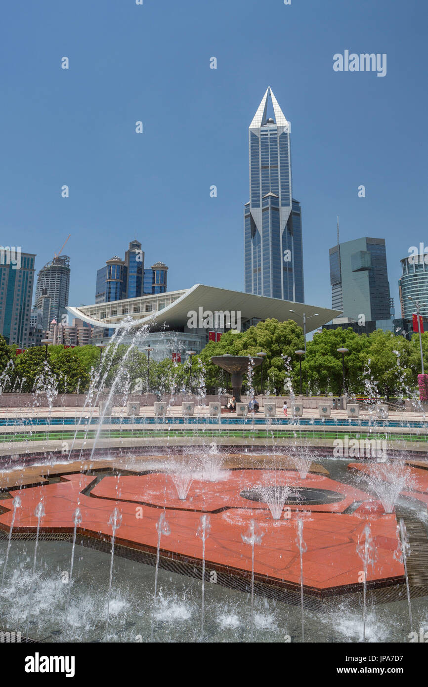 China, Shanghai City, Volksrepublik Park Stockfoto