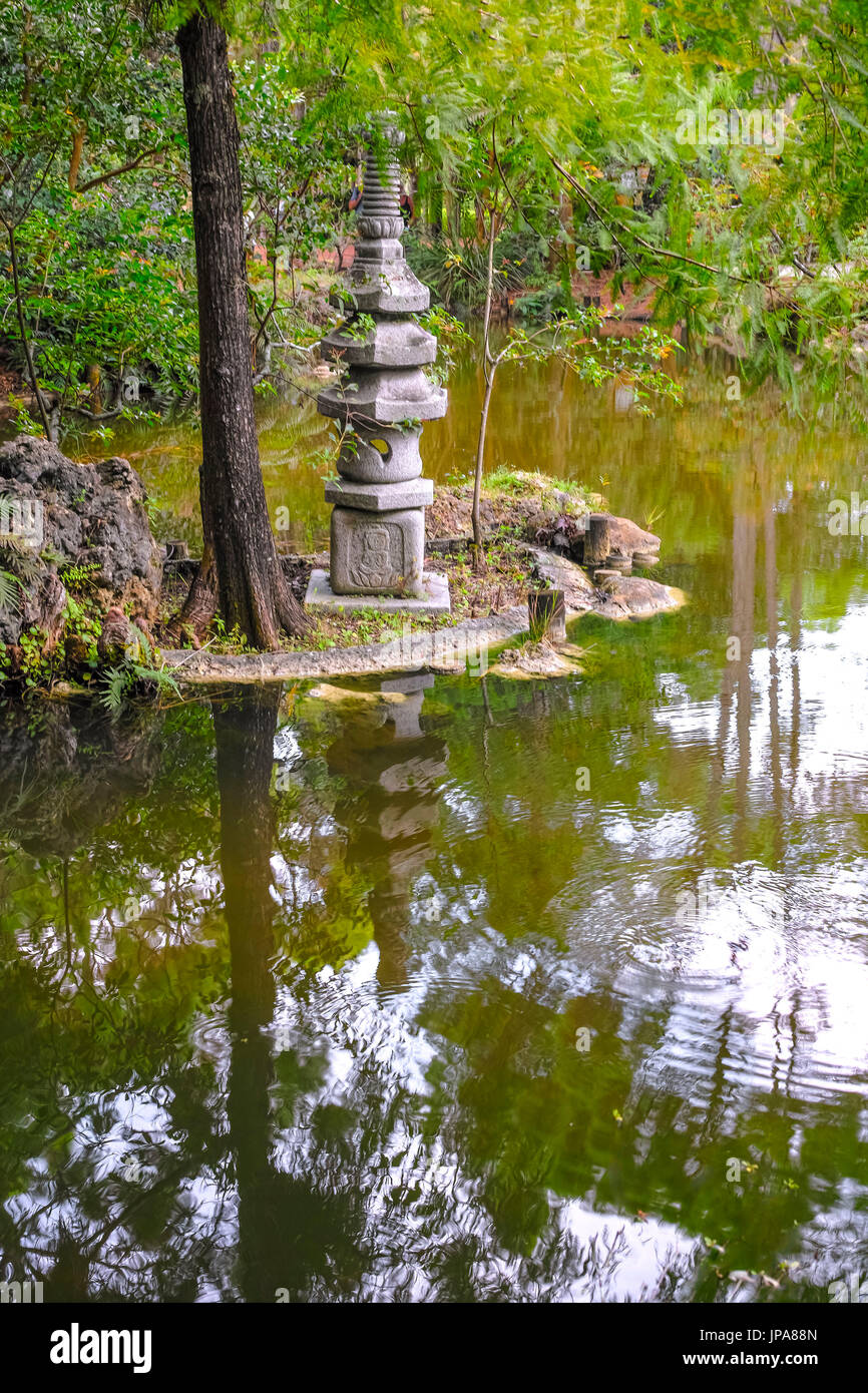 Morikami japanische Gärten, Delray Beach, Florida, USA Stockfoto