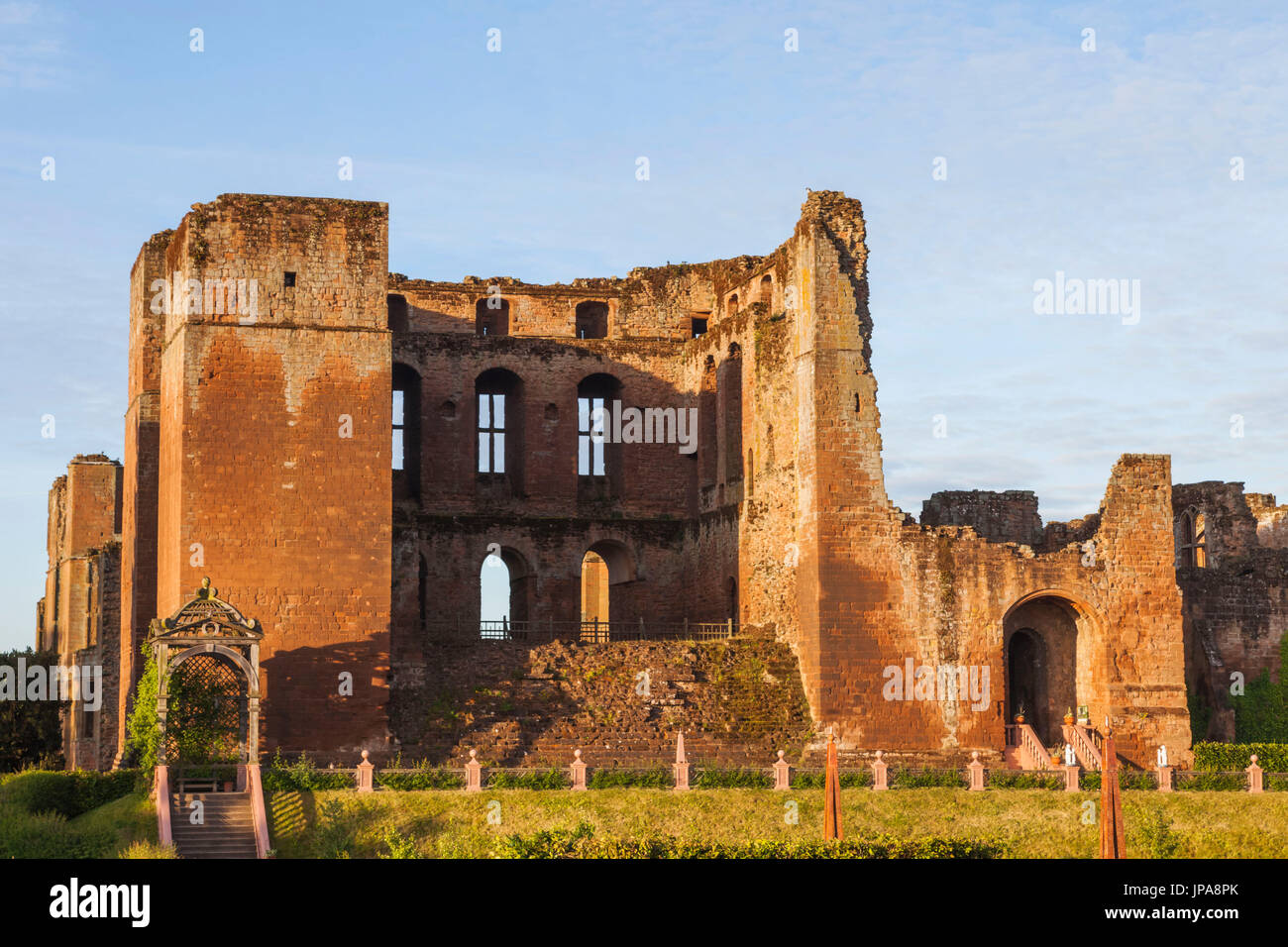 England, Warwickshire, Kenilworth, Kenilworth Castle Stockfoto