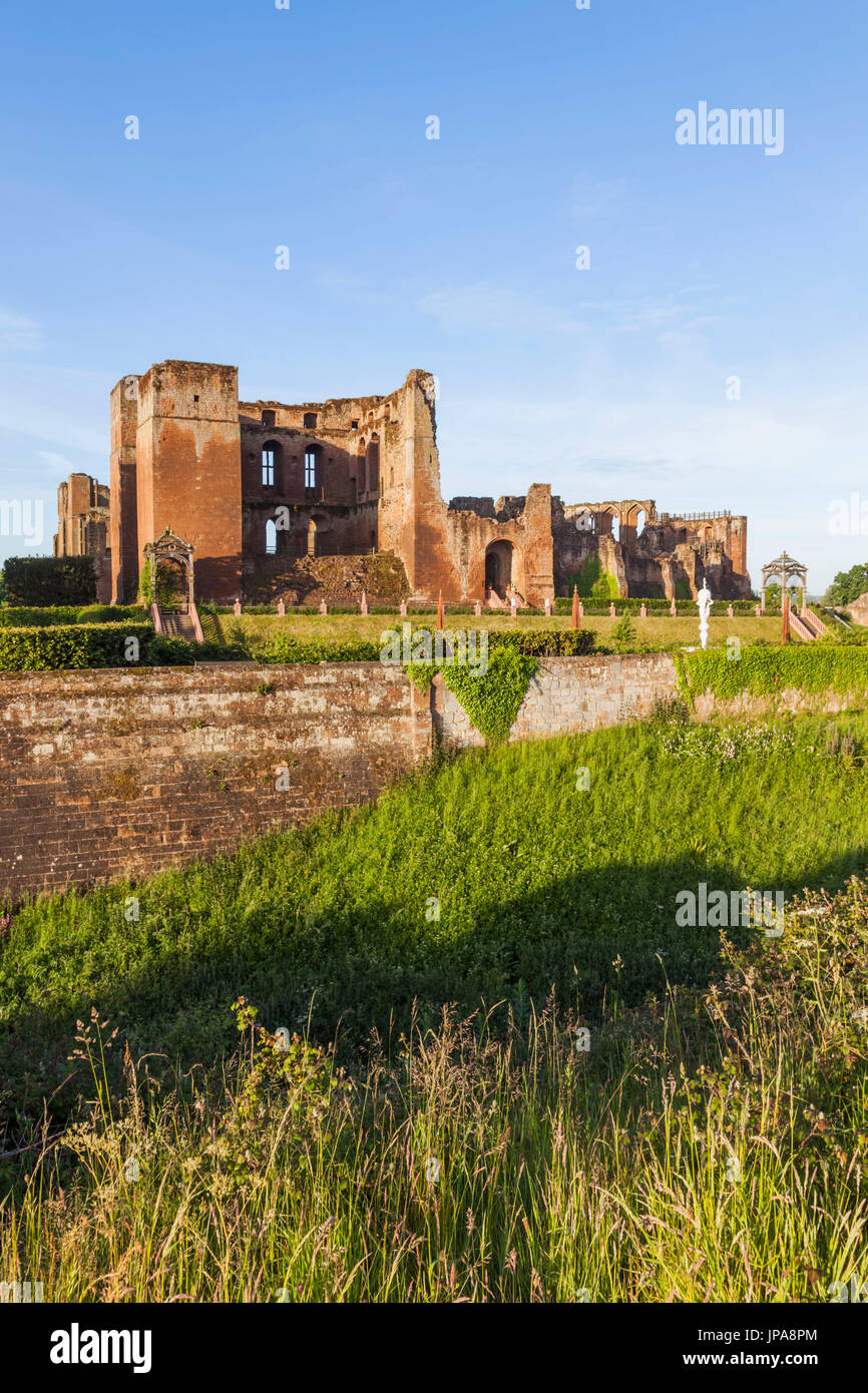 England, Warwickshire, Kenilworth, Kenilworth Castle Stockfoto