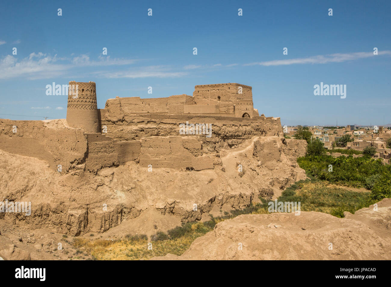 Iran, Meybod Stadt Narin Burg Stockfoto