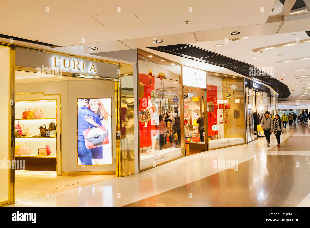 China, Hongkong, Central, IFC Shopping Mall Stockfoto