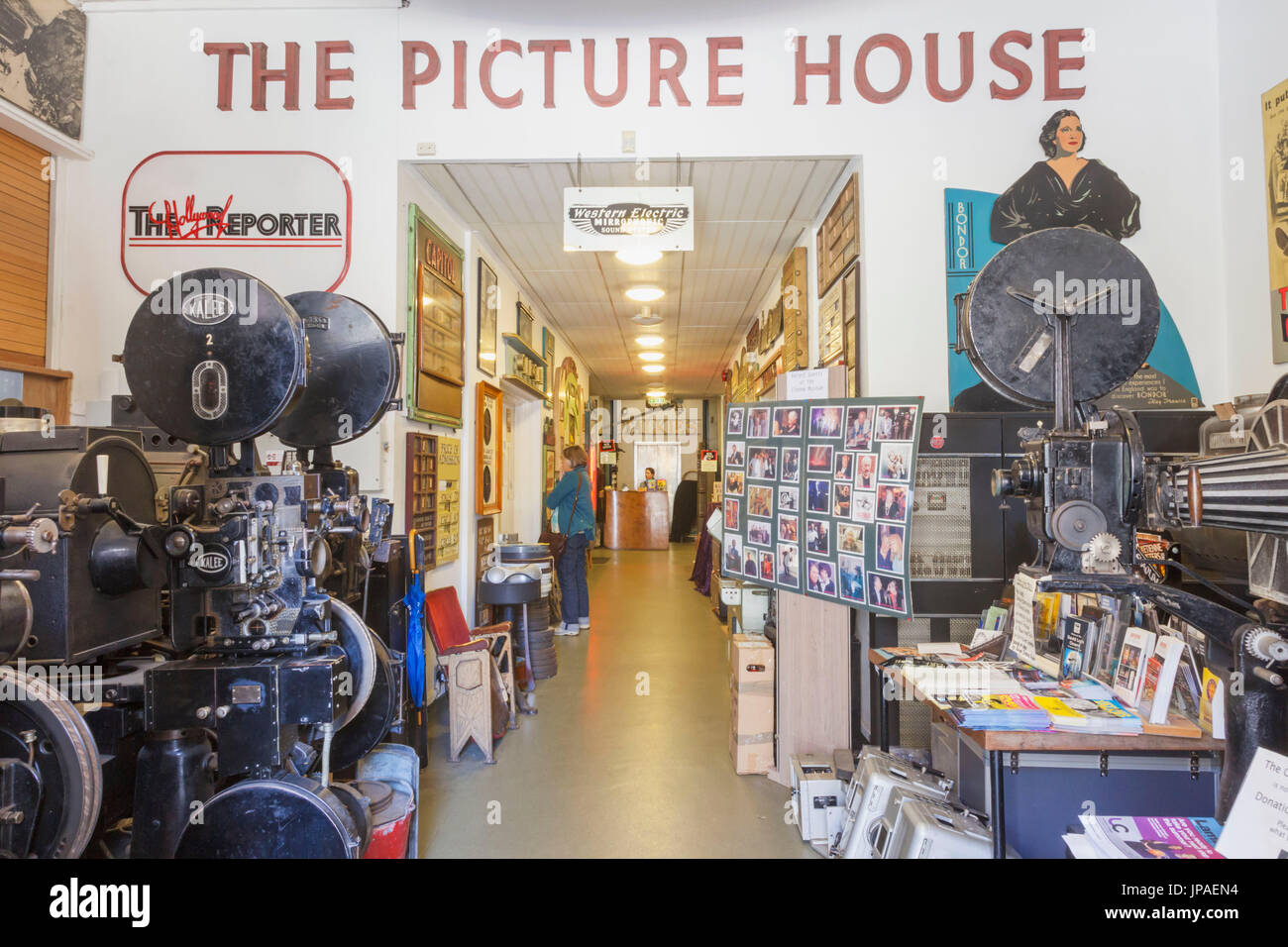 England, London, Kennington, Kino Museum Stockfoto