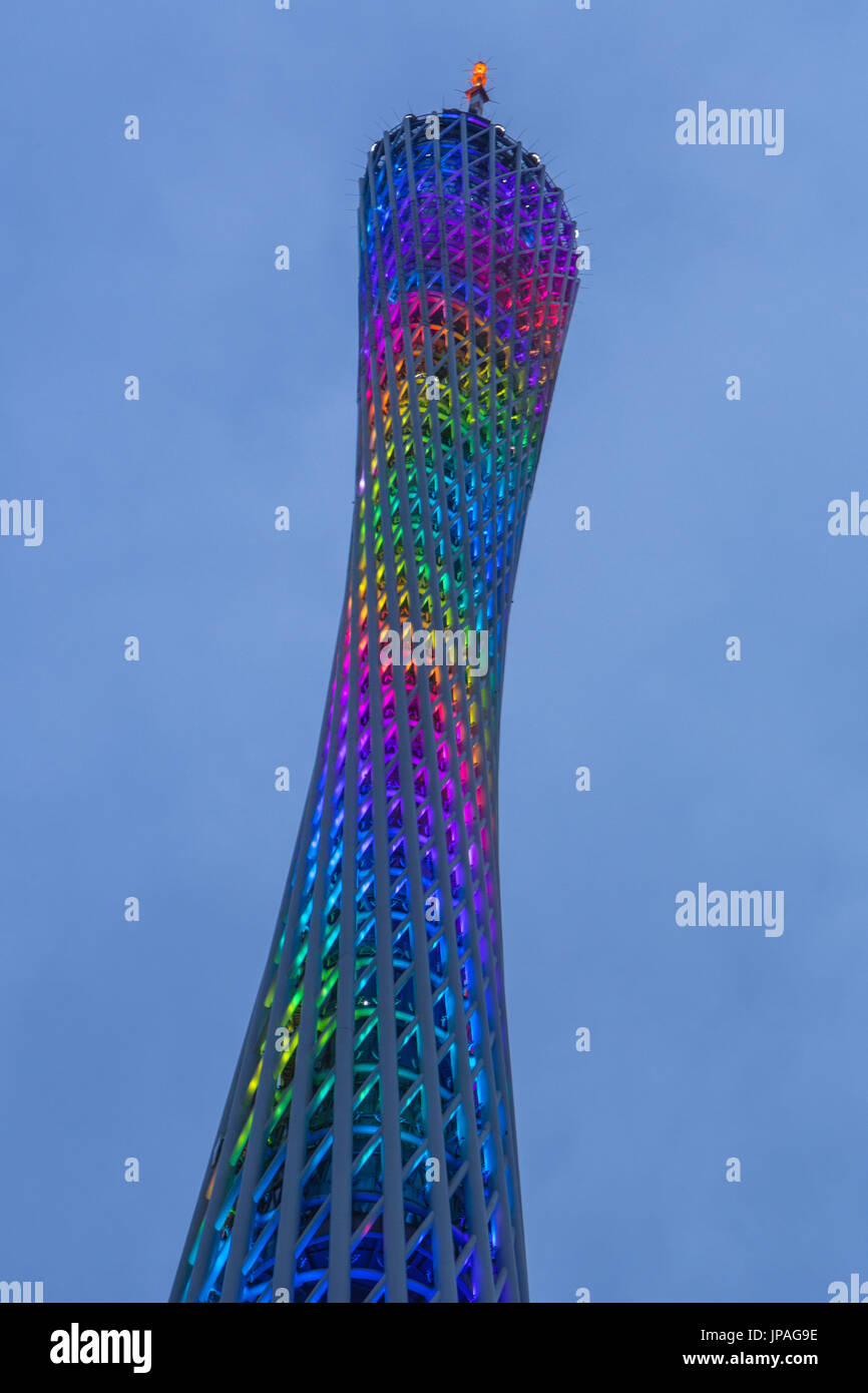 China, Provinz Guangdong, Guangzhou Stadt Guangzhou Tower Stockfoto