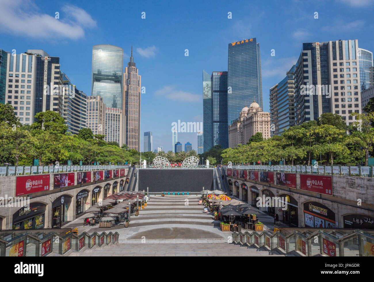 China, Provinz Guangdong, Guangzhou City, Wuyan Neustadt, Stockfoto