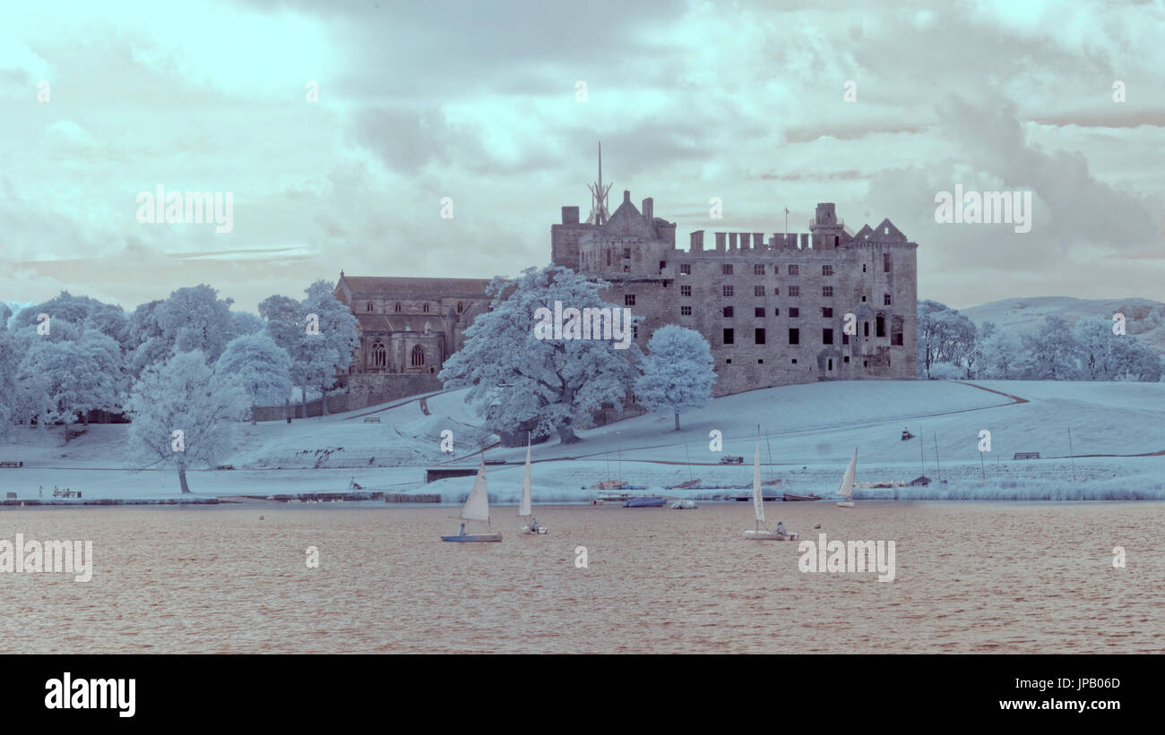 Linlithgow Palace, Kirkgate, Linlithgow, Geburtsort von Mary Queen of scots Stockfoto