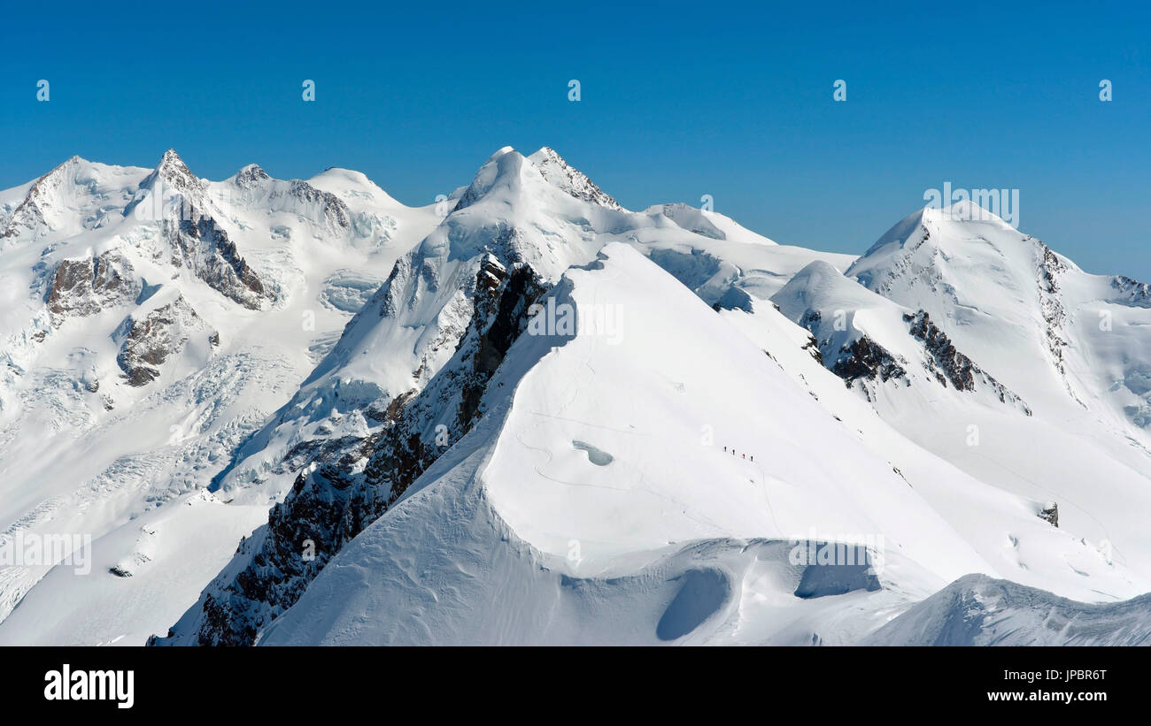 Monte rosa von westbreithorn Fotos und Bildmaterial in hoher