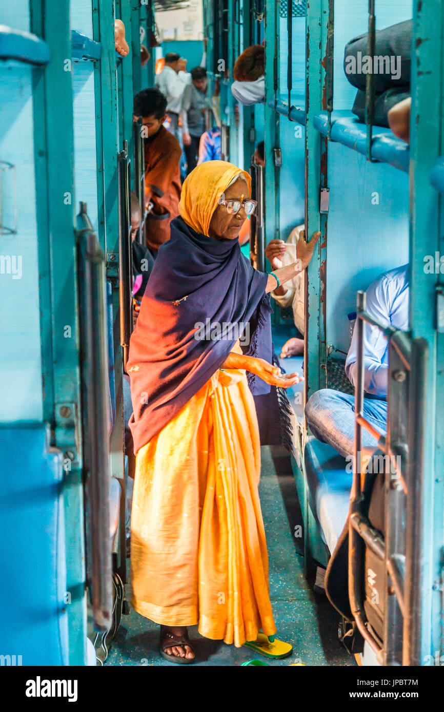 Indien, Delhi, indische Zug trasport Stockfoto