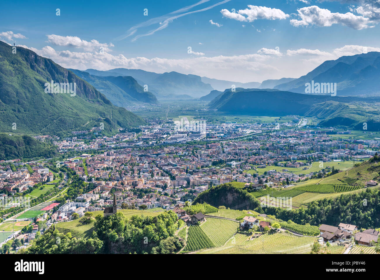 Bolzano/Bozen, Provinz Bozen, Südtirol, Italien Stockfoto