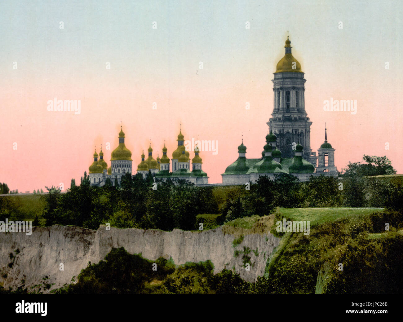 La Lavra, Kiew, Ukraine, um 1890 Stockfoto