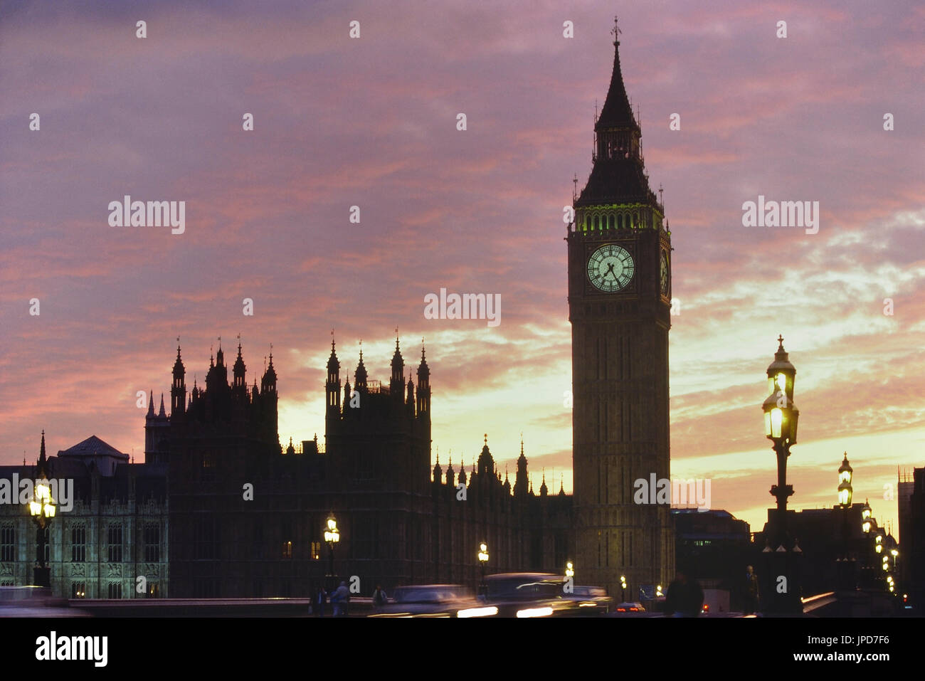Big Ben, Palace of Westminster, London, England, Vereinigtes Königreich Stockfoto
