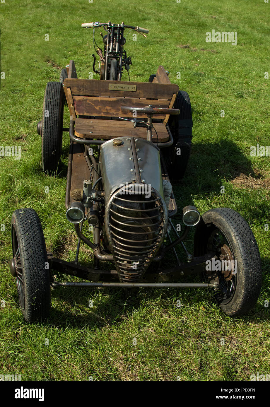 Oldtimer am Ringmer Dampf- und Land zeigen 2017 Stockfoto