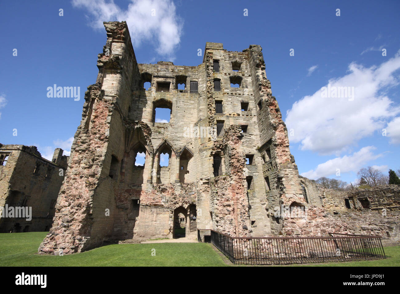 Ashby De La Zouch Burg, Leicestershire, UK Stockfoto