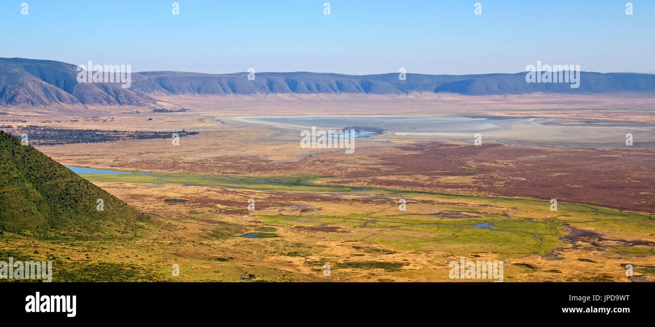 Ngorongoro-Krater Stockfoto