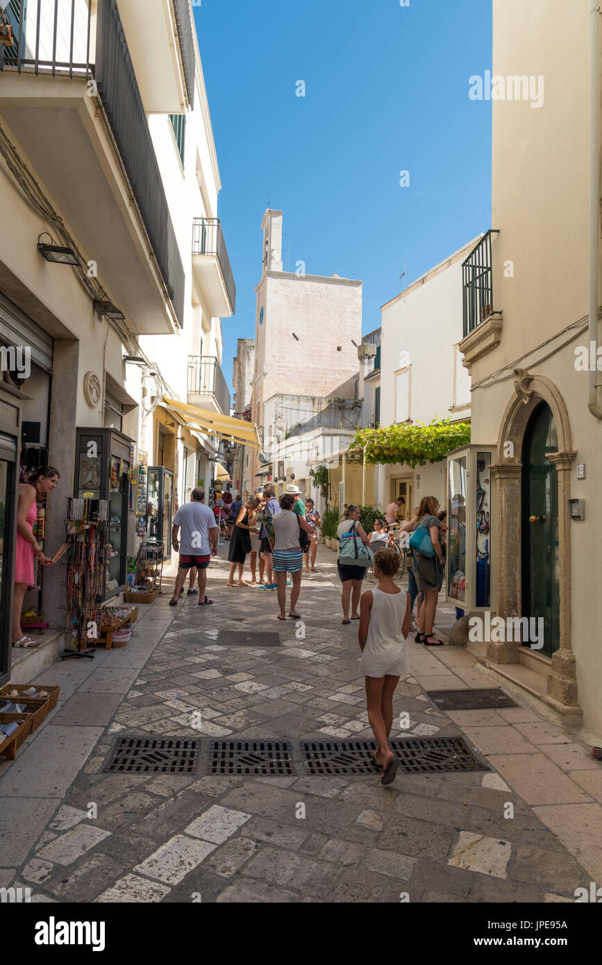 Otranto, Provinz von Lecce, Salento, Apulien, Italien Stockfoto