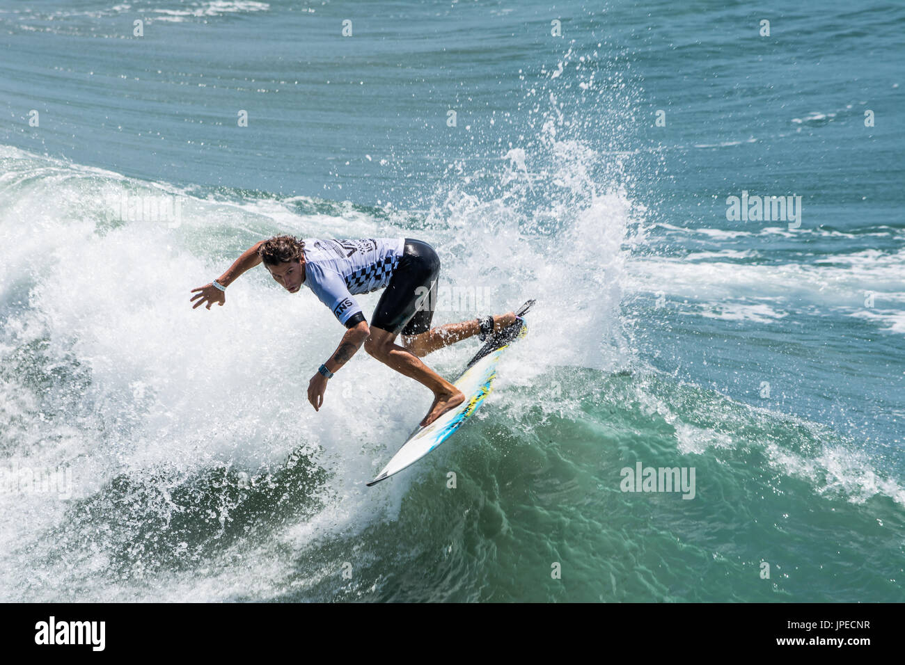 US Open of Surfing in Huntington Beach, Kalifornien Stockfoto