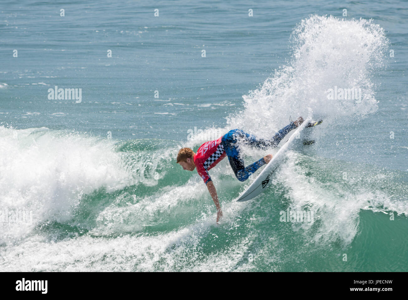 US Open of Surfing in Huntington Beach, Kalifornien Stockfoto