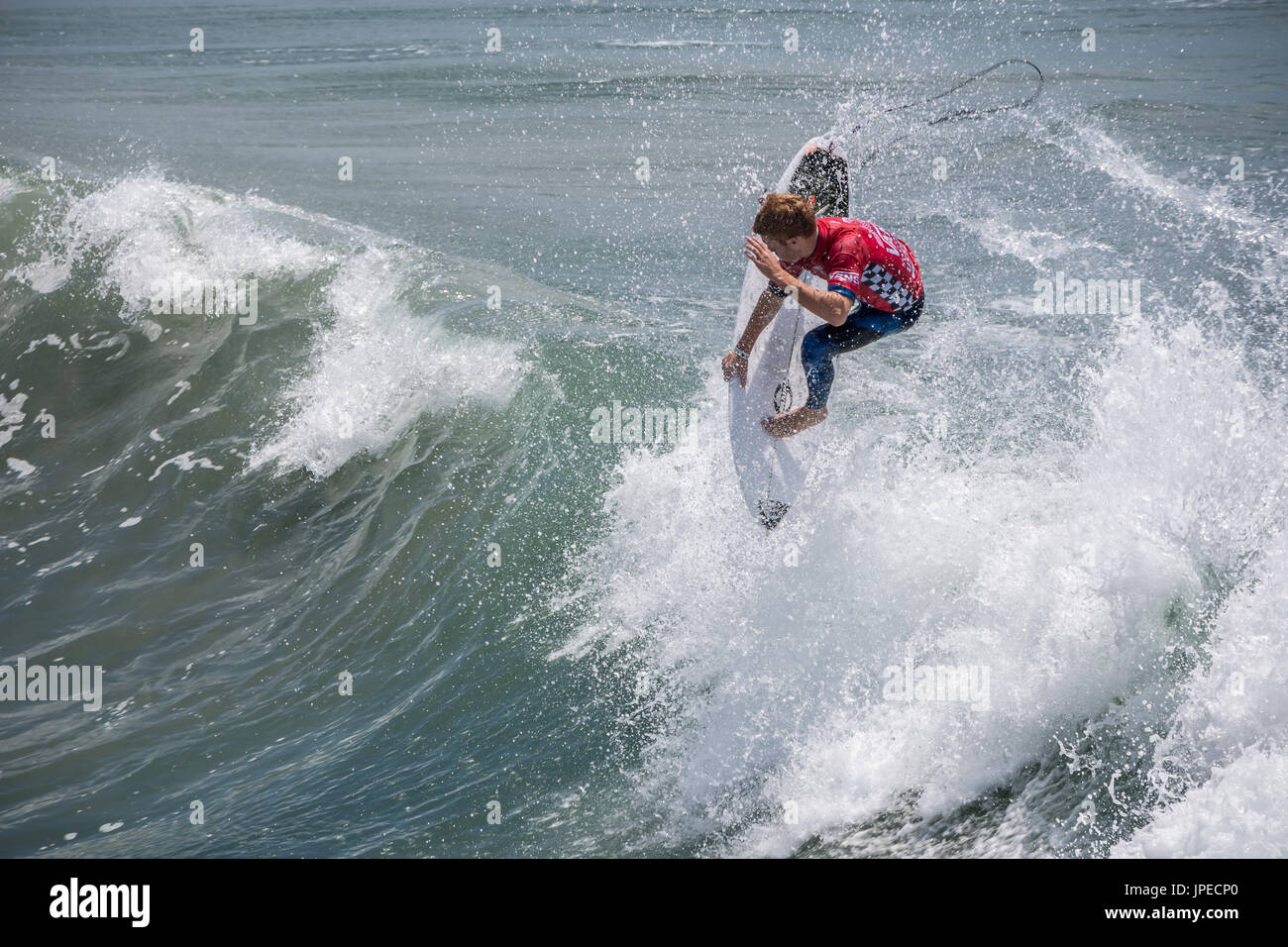 US Open of Surfing in Huntington Beach, Kalifornien Stockfoto