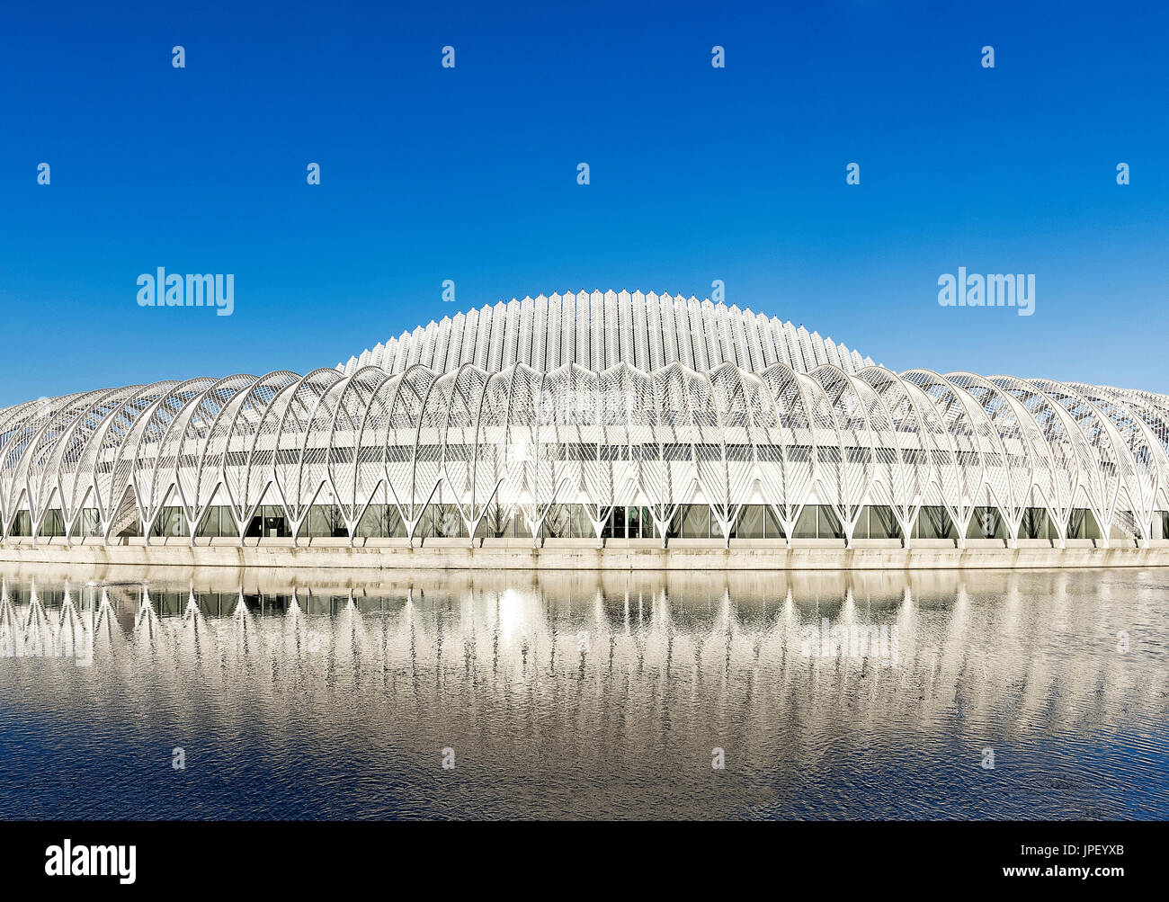 Innovation, Wissenschaft und Technologie-Gebäude an der Florida Polytechnic University, Lakeland, Florida, USA Stockfoto