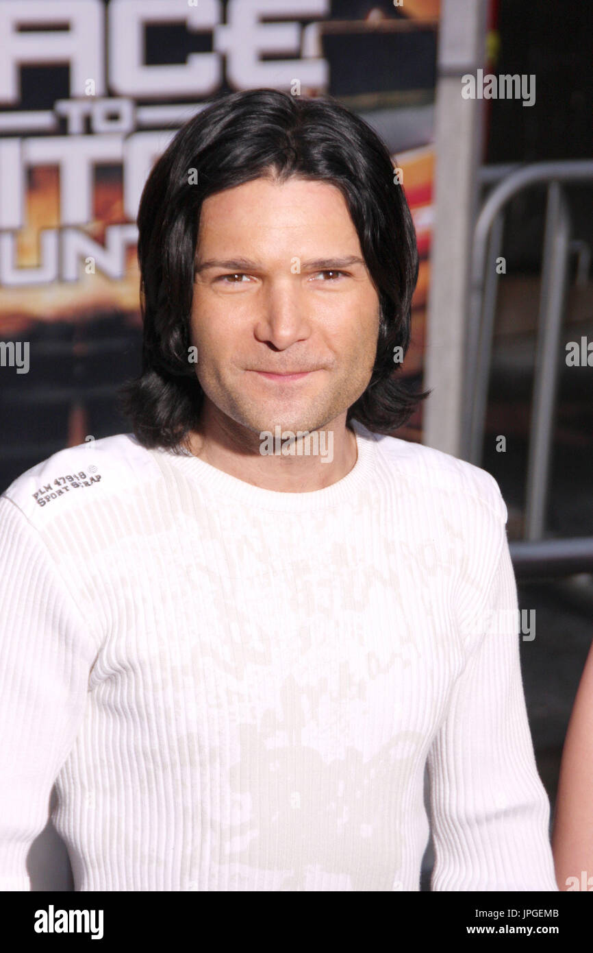 Corey Feldman in der Welt Premiere des RACE TO WITCH MOUNTAIN statt im